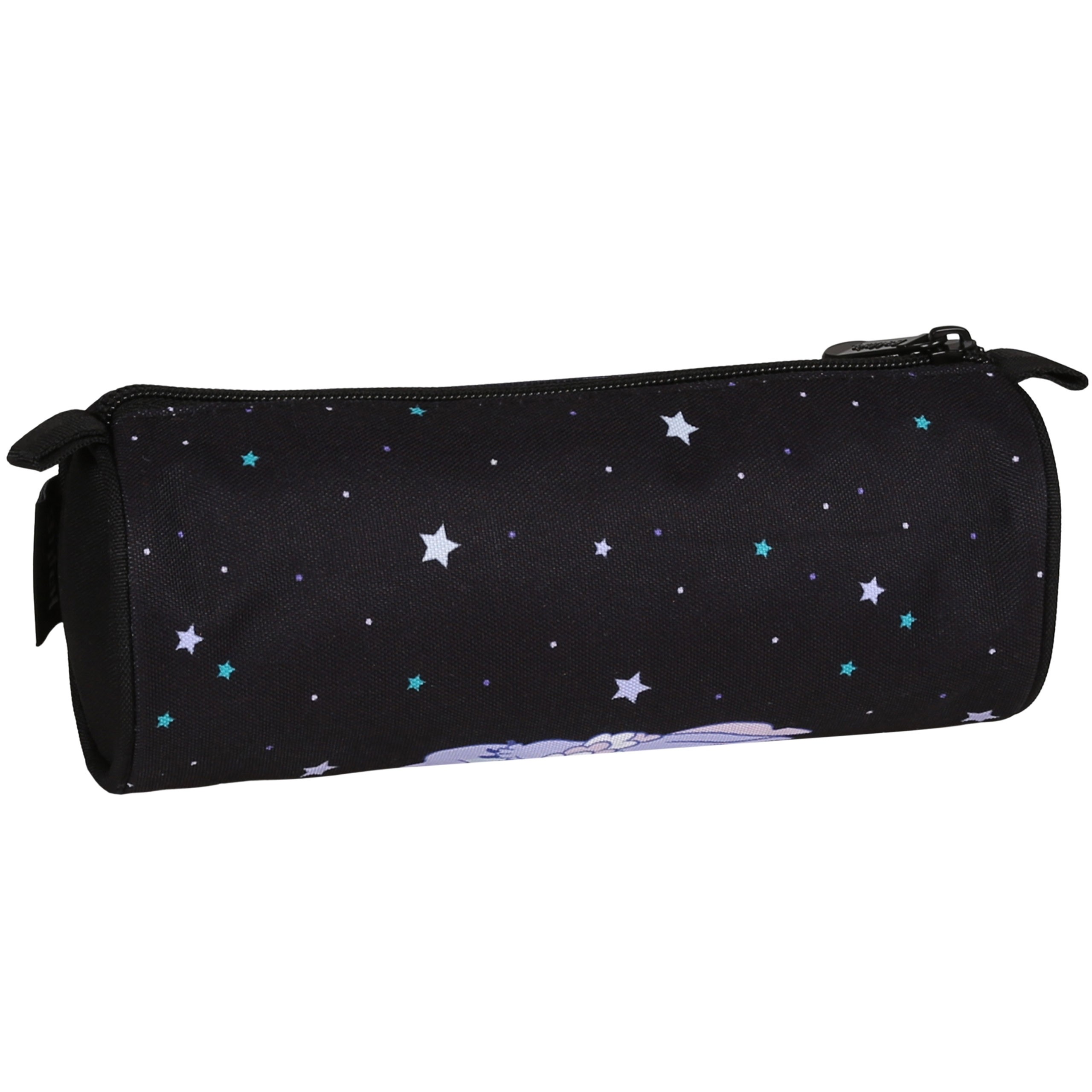 DISNEY Stitch Czarny piórnik szkolny dla dziewczynki, TUBA, saszetka na przybory szkolne 22x8x8cm