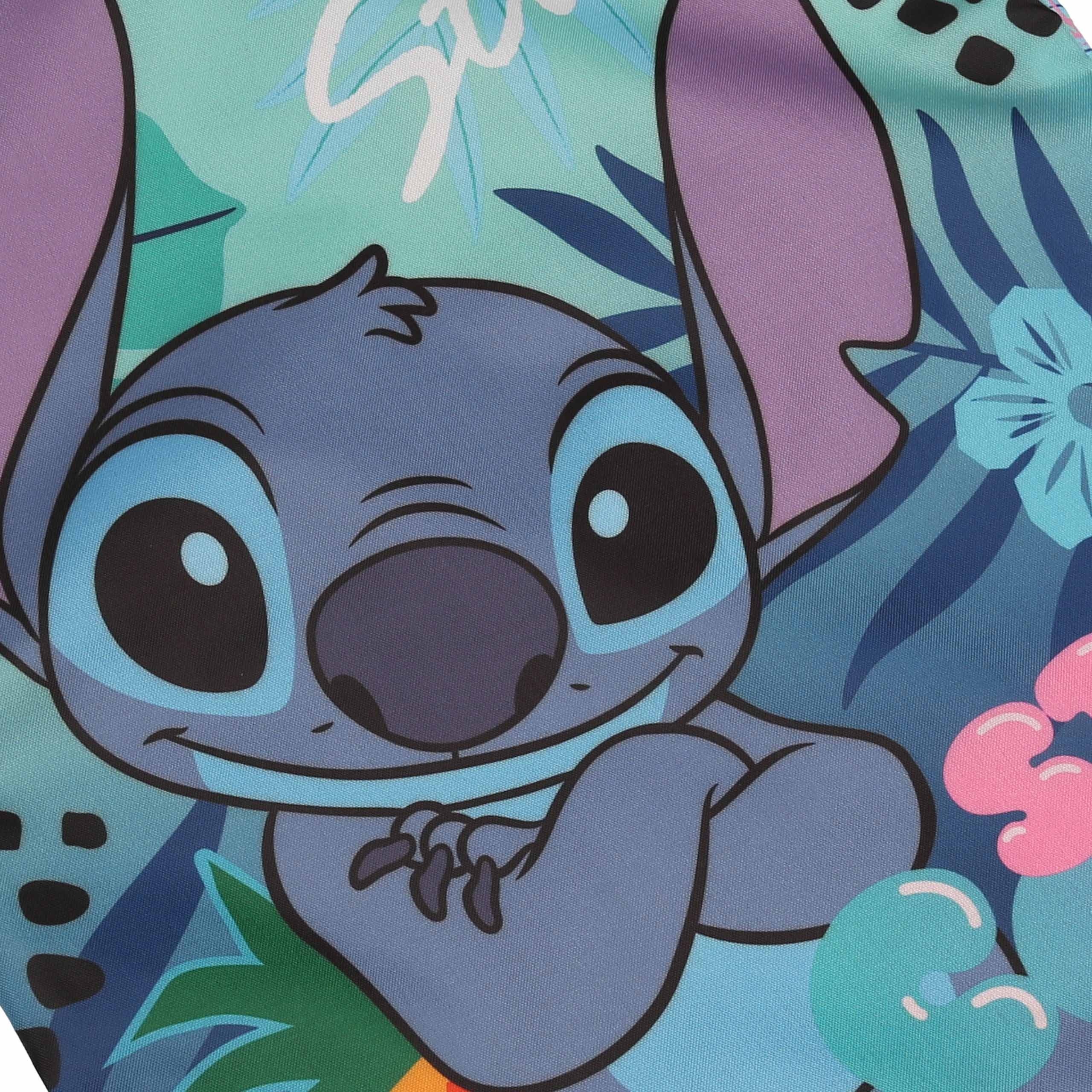 DISNEY Stitch Kolorowy, dziecięcy worek na buty NA WF, worek szkolny na ramię dla dzieci Workoplecak 31x42 cm