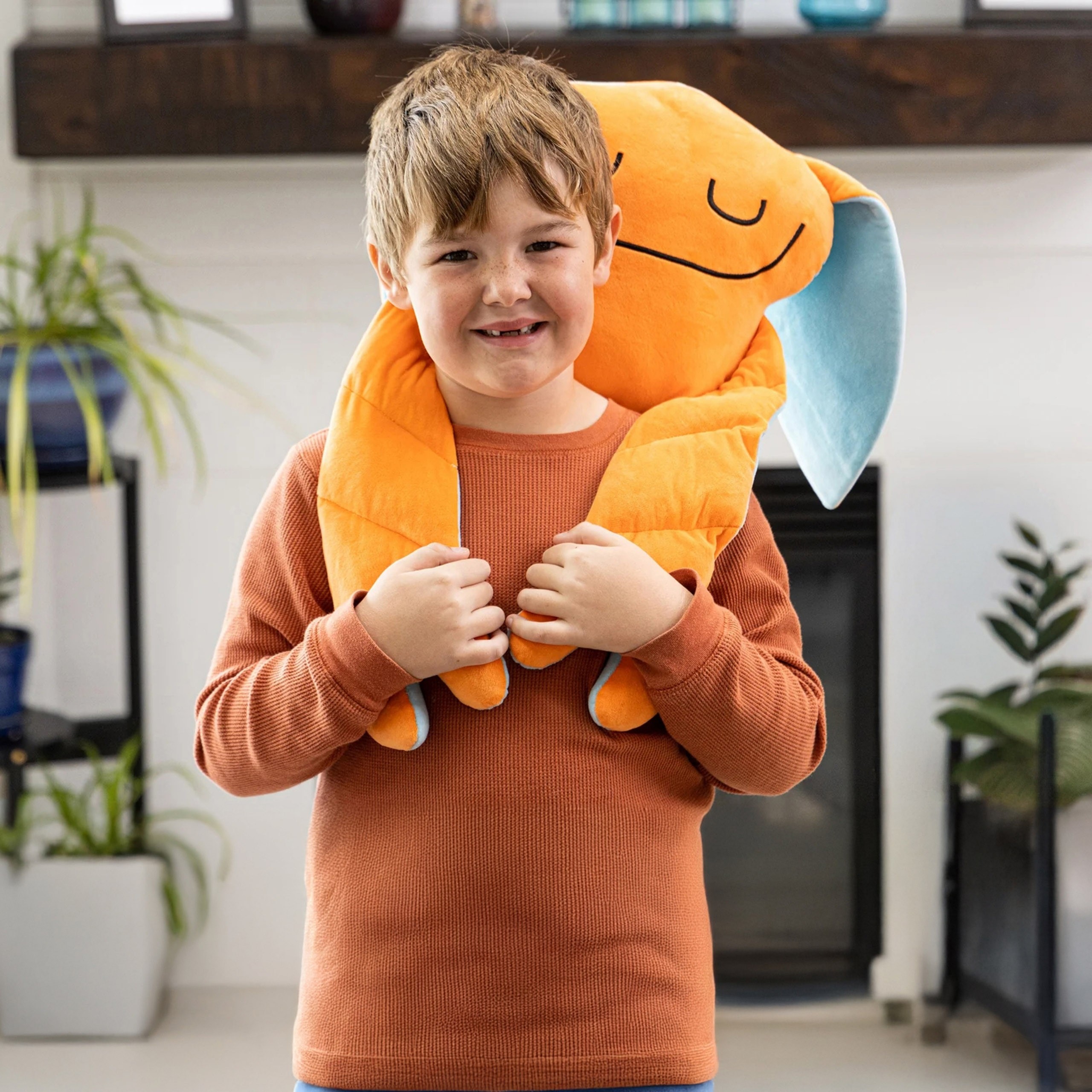 Bumpas Zeek - Maskotka OBCIĄŻENIOWA, przytulanka antystresowa, TERAPEUTYCZNA