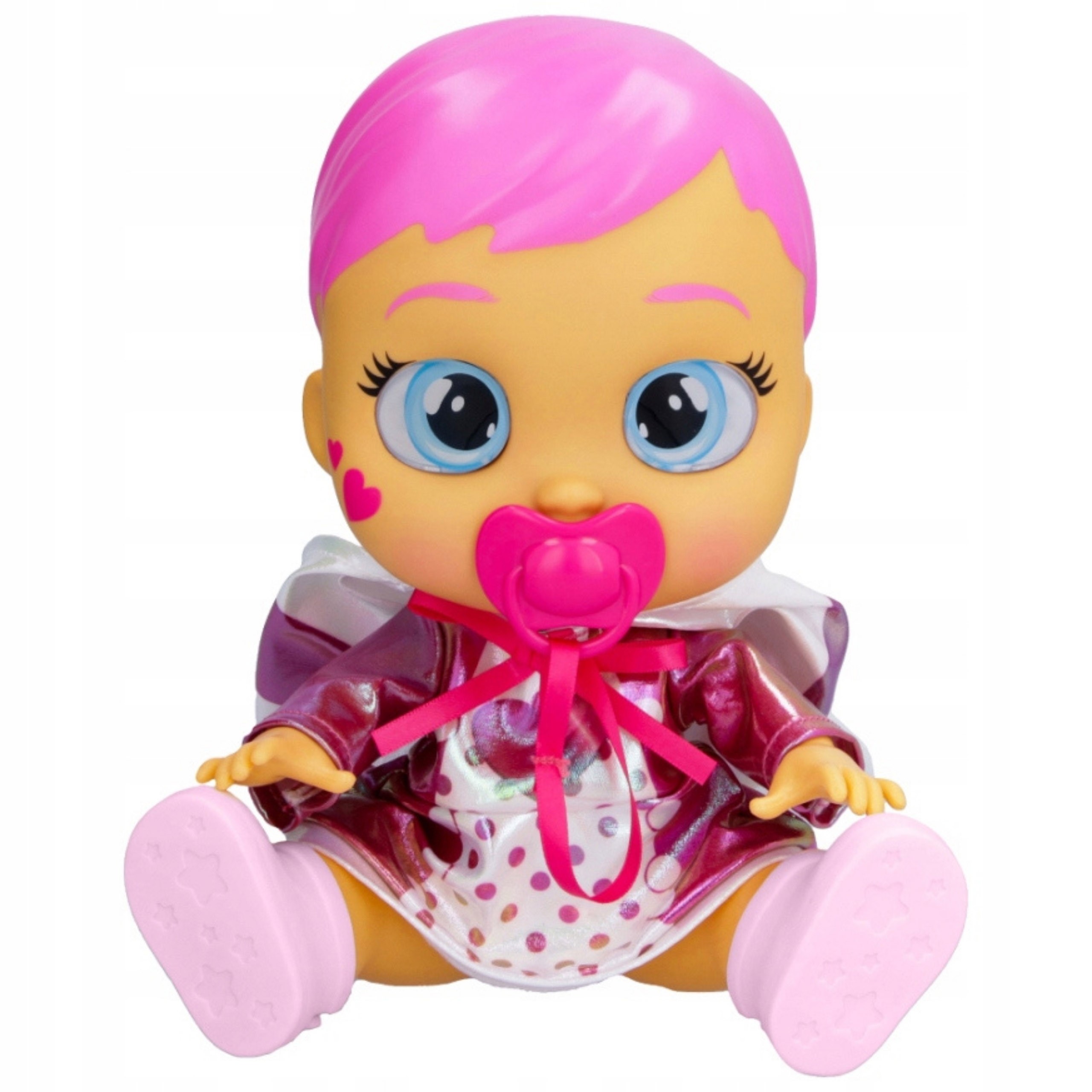 Cry Babies PŁACZĄCY bobas Stars Coney, lalka + akcesoria DUŻA 30 cm, ŁZY I DŹWIĘK