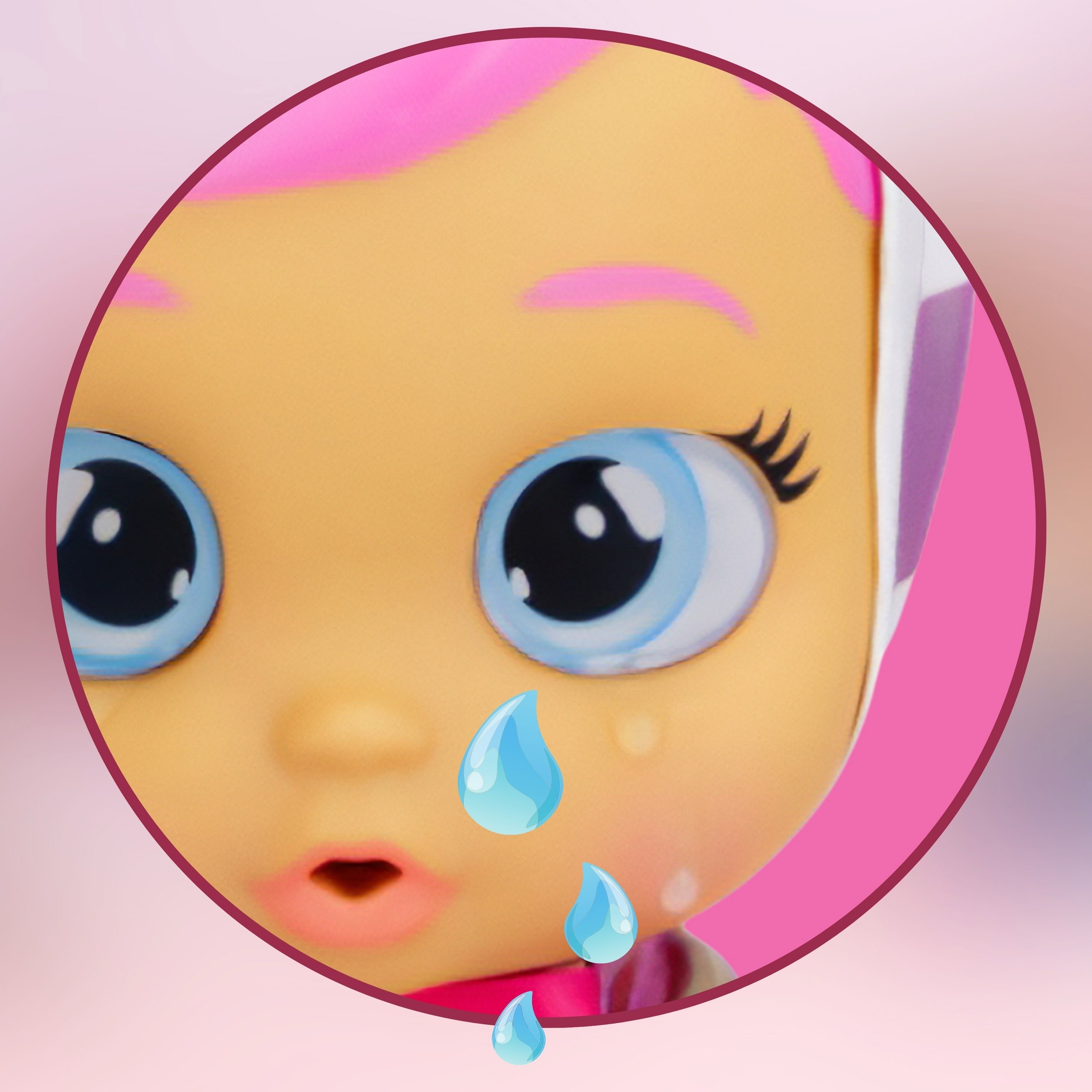 Cry Babies PŁACZĄCY bobas Stars Coney, lalka + akcesoria DUŻA 30 cm, ŁZY I DŹWIĘK