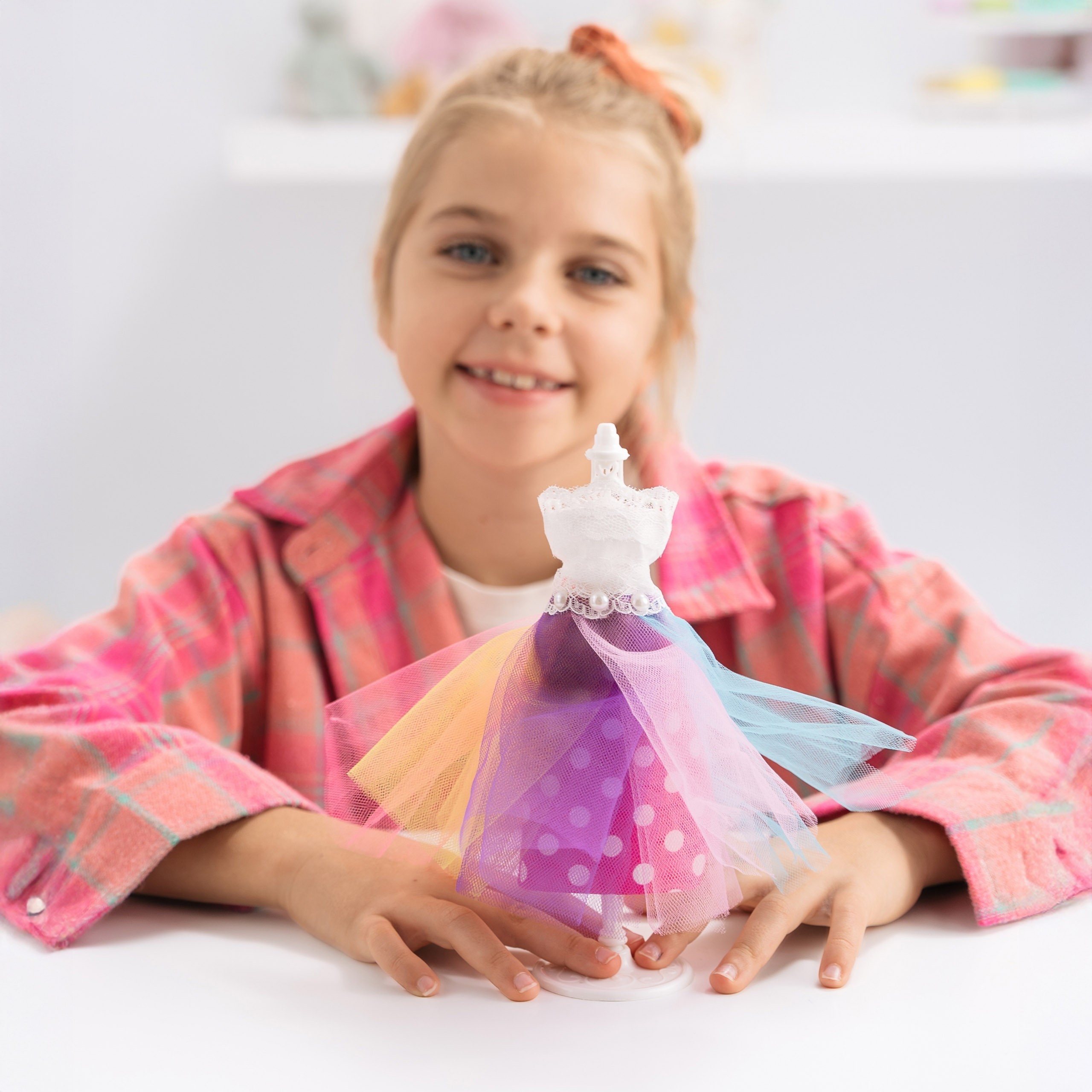 WOW BOX - Zestaw kreatywny Projektant Mody dla dzieci, zestaw do projektowania ubrań DIY 8+