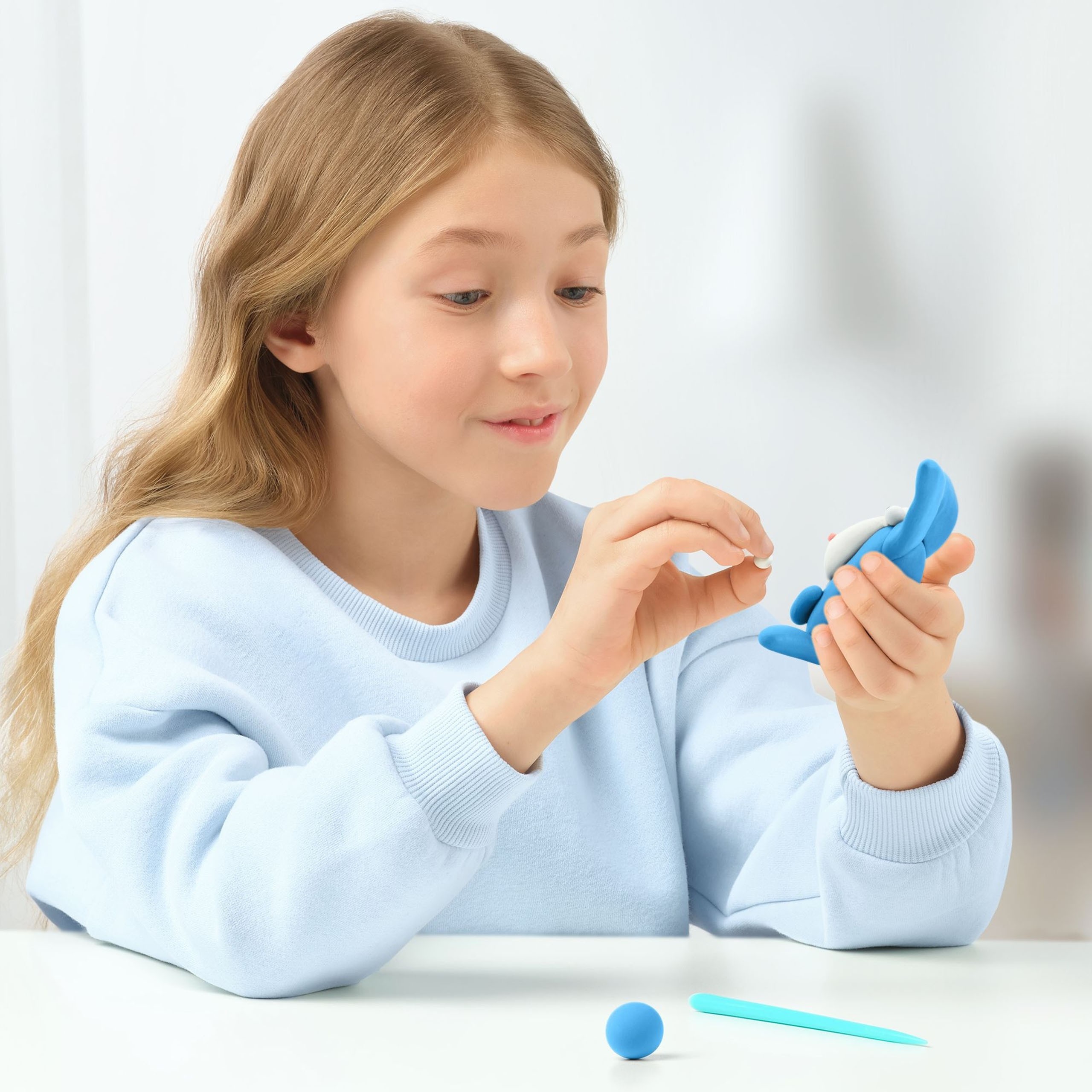 Hey Clay Zwierzęta Masa plastyczna do zabawy + akcesoria, ciastolina, 15 kolorów