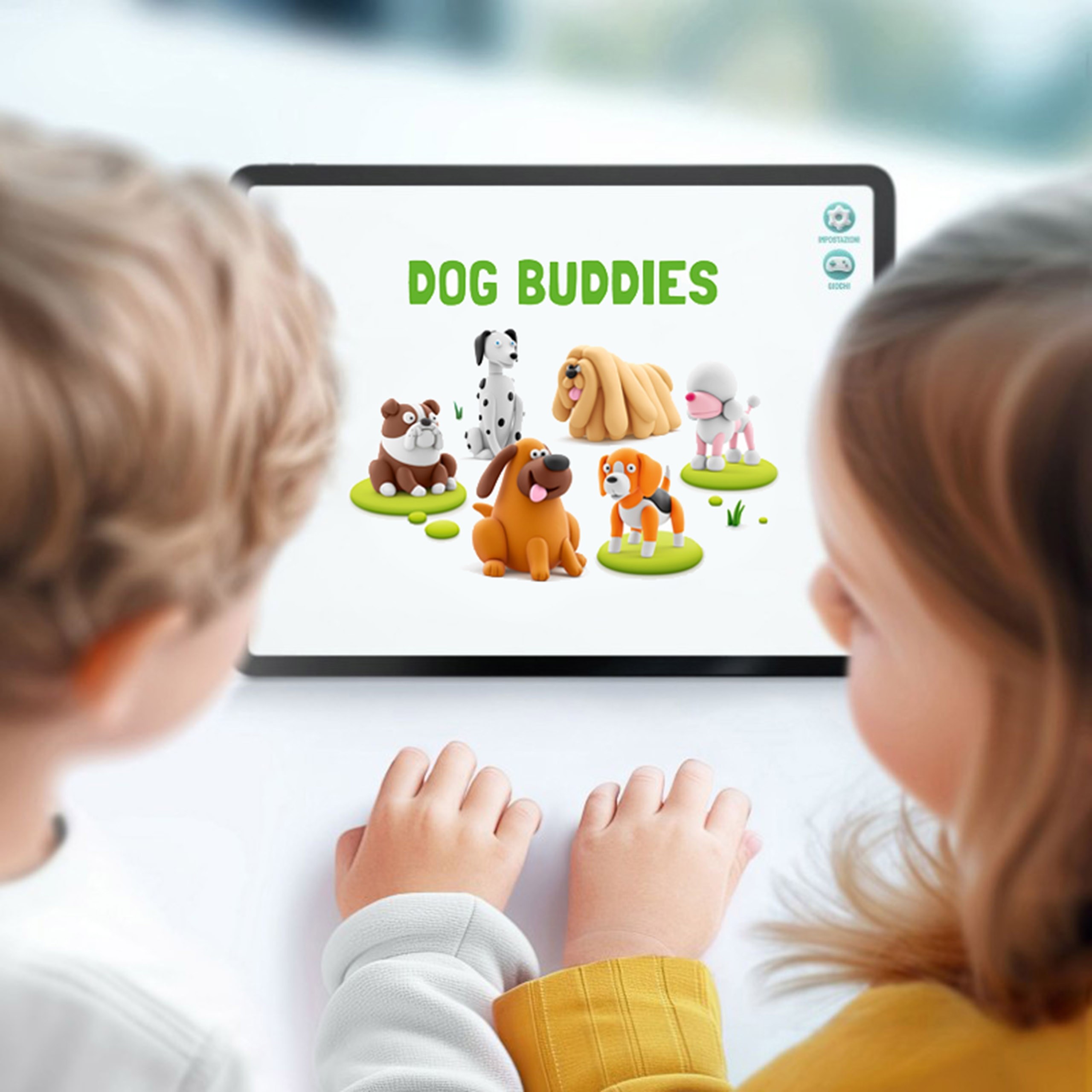 Hey Clay Psi przyjaciele, PSY Masa plastyczna do zabawy + akcesoria, ciastolina, 15 kolorów