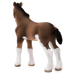 SLH13810 Schleich Farm World - Koń źrebię rasa Clydesdale, figurka dla dzieci 3+