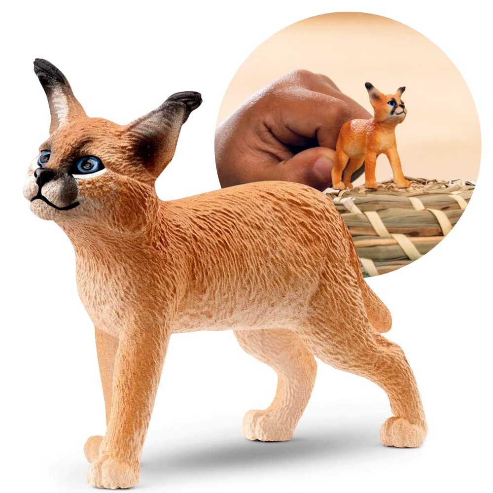 SLH14868 Schleich Wild Life - Młody karakal, figurka dla dzieci 3+