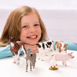 SLH13772 Schleich Farm World - Osiołek, figurka dla dzieci 3+