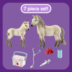 SLH42430 Schleich Horse Club - zestaw do pierwszej pomocy z końmi Islandzkimi 5+ Hann