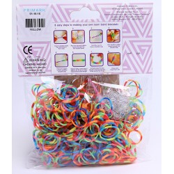 Kolorowe gumki Loom Bands bransoletki 300 sztuk