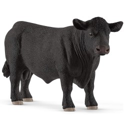 SLH13879 Schleich Farm World - Byk rasy czarny angus, figurka dla dzieci 3+