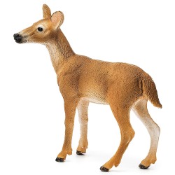 Schleich Wild Life - Jeleń wirgiński klacz Mulak Białoogonowy - Łania, figurka dla dzieci 3+