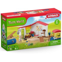 SLH42607 Schleich Farm World - Hotel dla zwierząt, figurki dla dzieci 3+