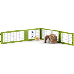 SLH42420 Schleich Farm World - Zagroda dla królików, królikarnia, figurki dla dzieci 3+