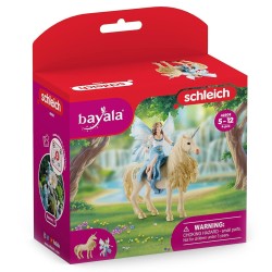 SLH42508 Schleich Bayala - Eyela na złotym jednorożcu, figurki dla dzieci 5+