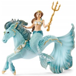 SLH70594 Schleich Bayala - Syrenka Eyela na podwodnym koniu, figurki dla dzieci 5+