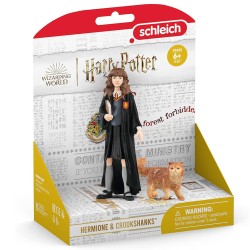 SLH42635 Schleich Harry Potter - Hermiona Granger i Krzywołap,  figurka dla dzieci 6+