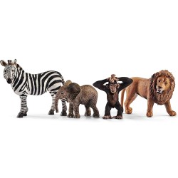 SLH42387 Schleich Wild Life - Zestaw startowy Dzikie zwierzęta, figurki dla dzieci 3+