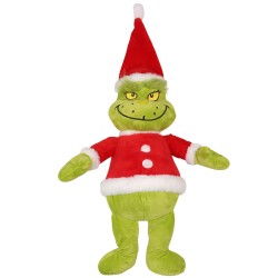 Grinch Duży pluszak/maskotka świąteczna, świecąca 50 cm