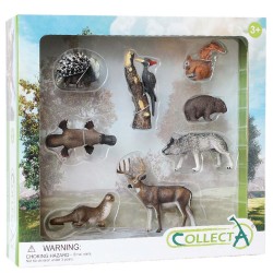 Collecta Zestaw figurek dla dzieci, figurki zwierzęta leśne 3+