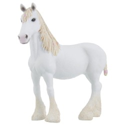 Schleich Farm World - Figurka konia, klacz rasy shire, figurki dla dzieci 3+