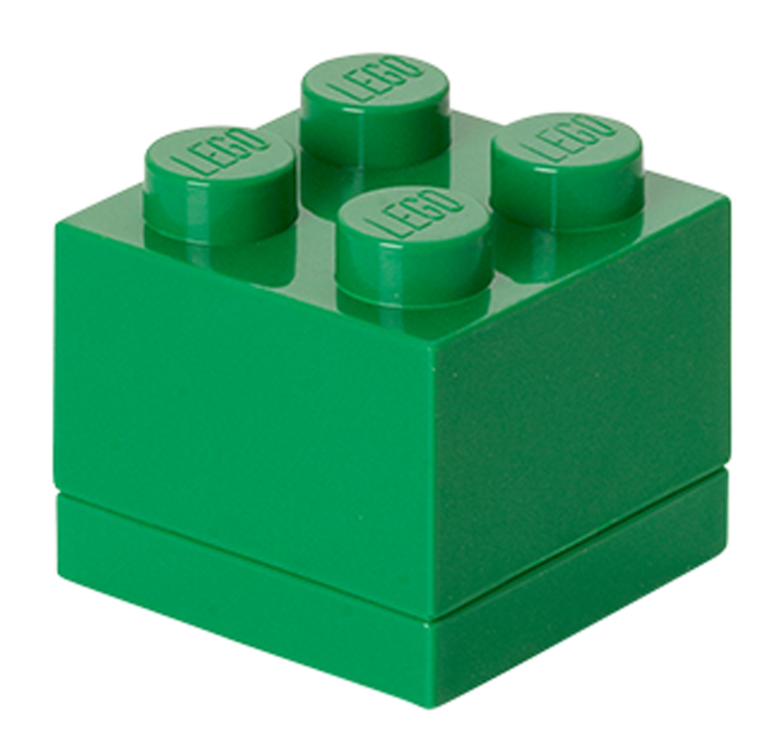 Zielone minipudełko klocek...