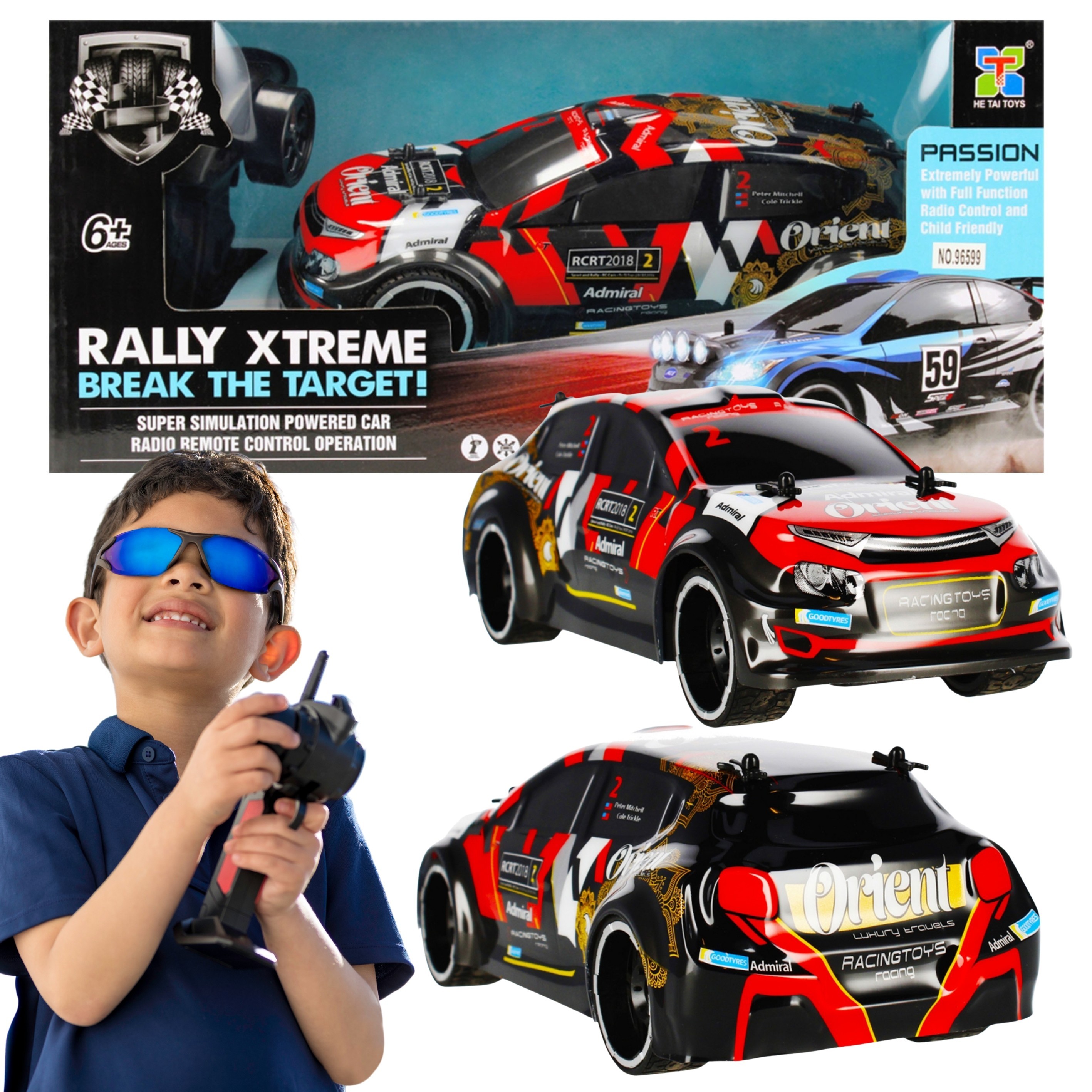 Auto wyścigowe zdalnie...