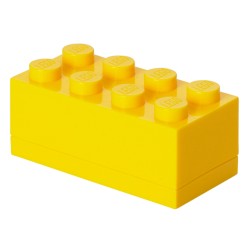 Żółte minipudełko klocek 8 LEGO