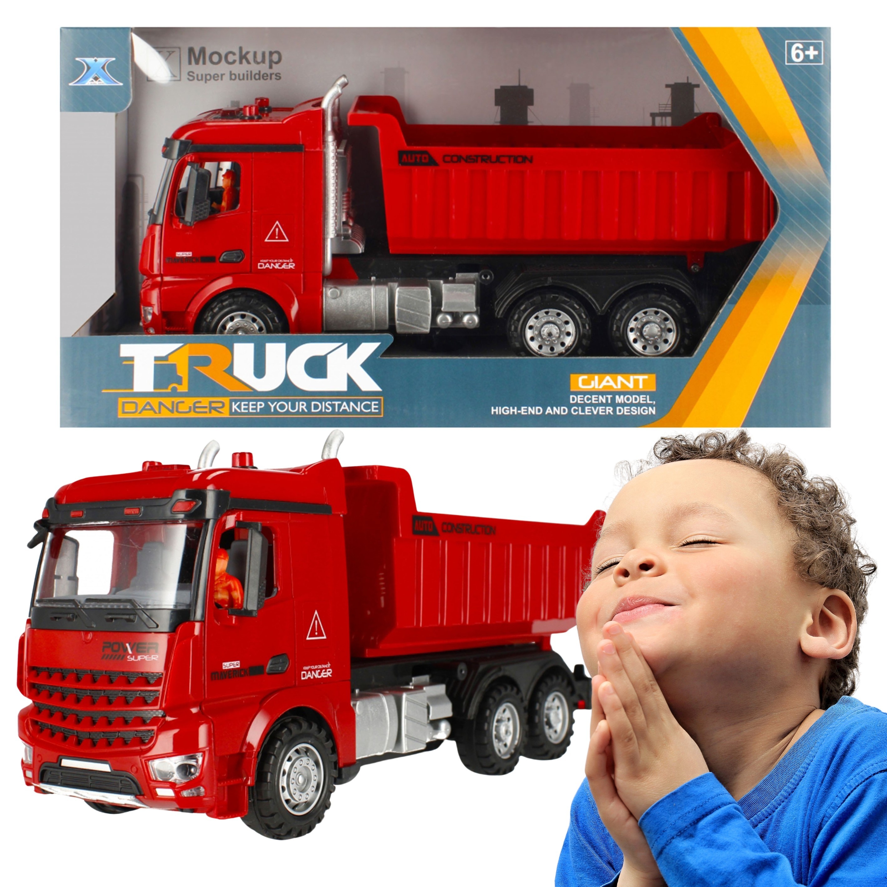 Auto ciężarowe - wywrotka...