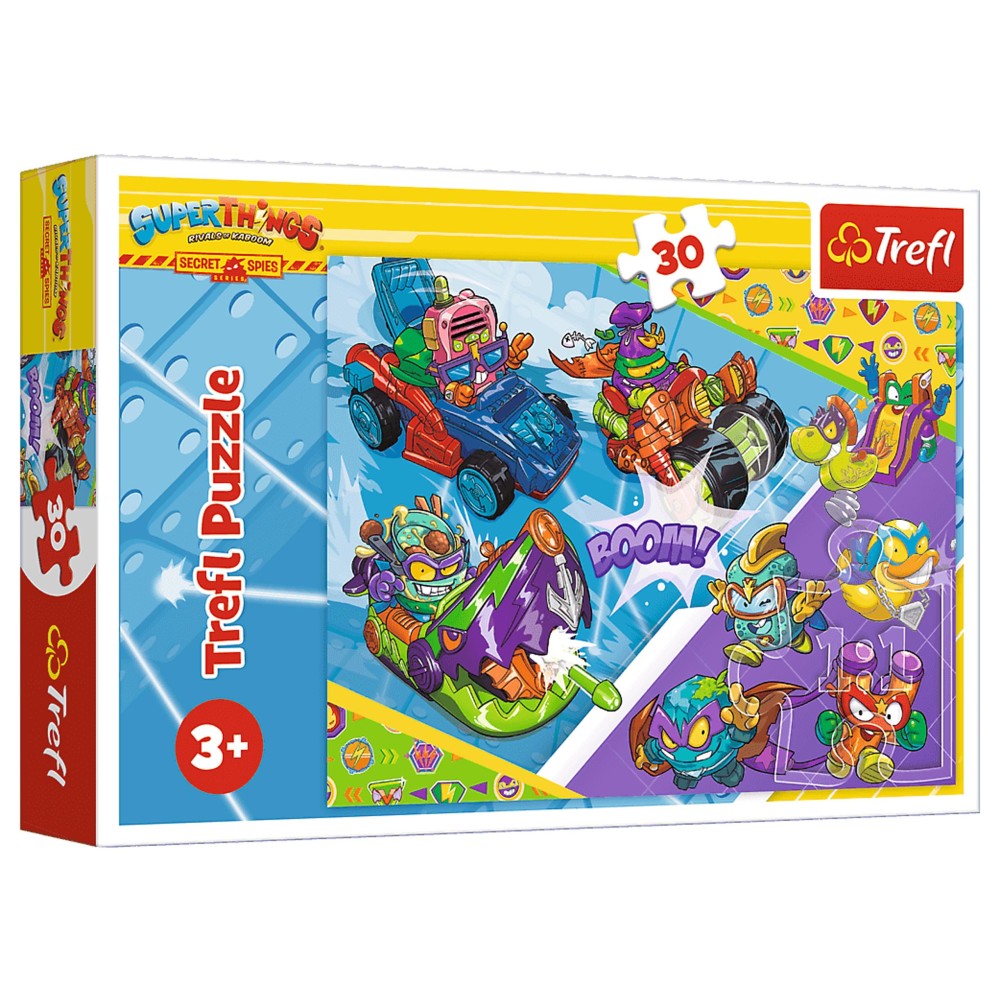 Puzzle Drużyna Super Szpiegów 30 elementów TREFL 3+