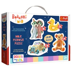 Puzzle Baby z serii "Dobranoc, Trefliki na noc" dla najmłodszych TREFL