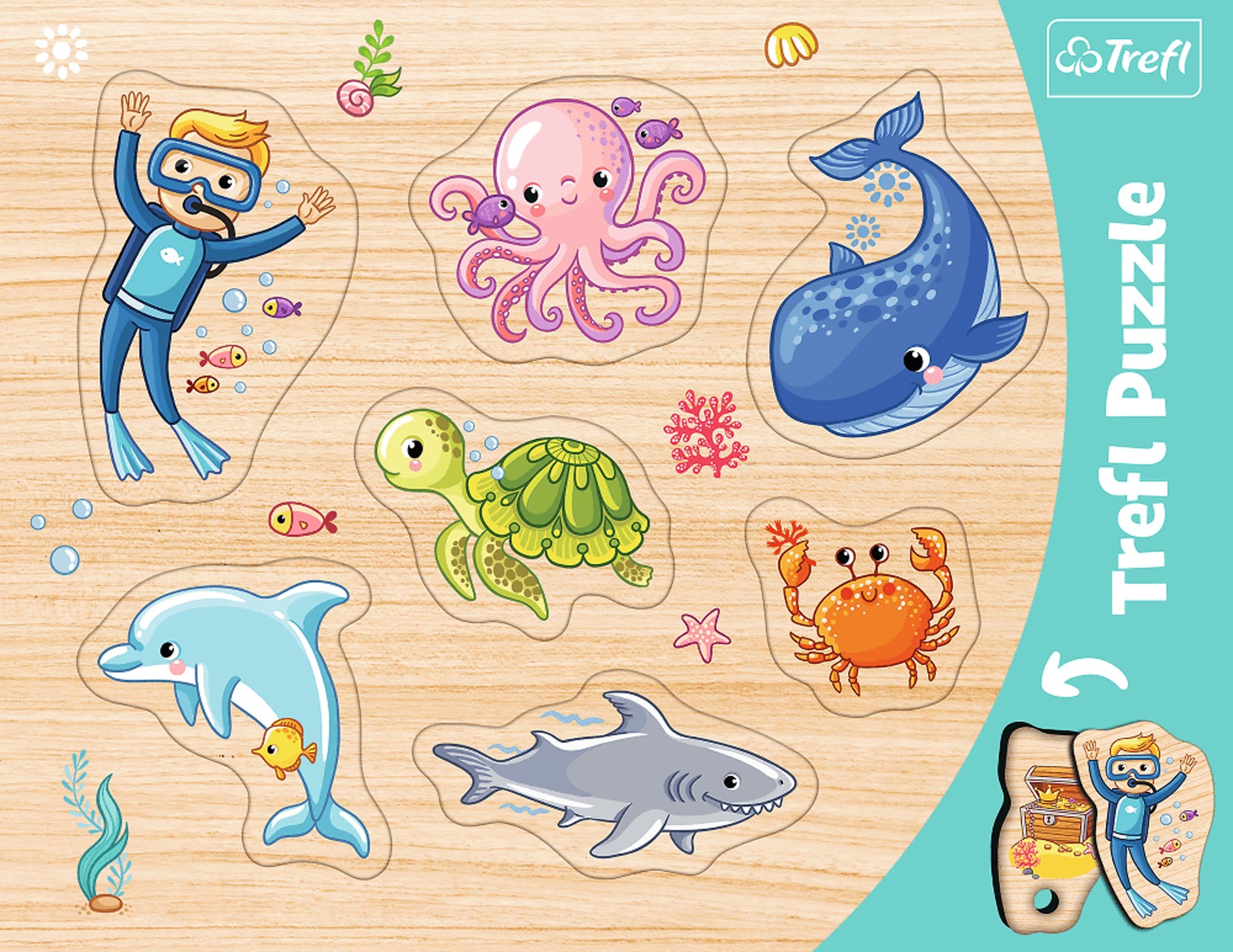 Puzzle edukacyjne - Ramkowe...