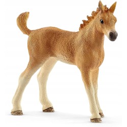 SLH42432 Schleich Horse Club - Zestaw Pielęgnacyjny Klacz Quarter Horse i źrebię, figurki dla dzieci 5+