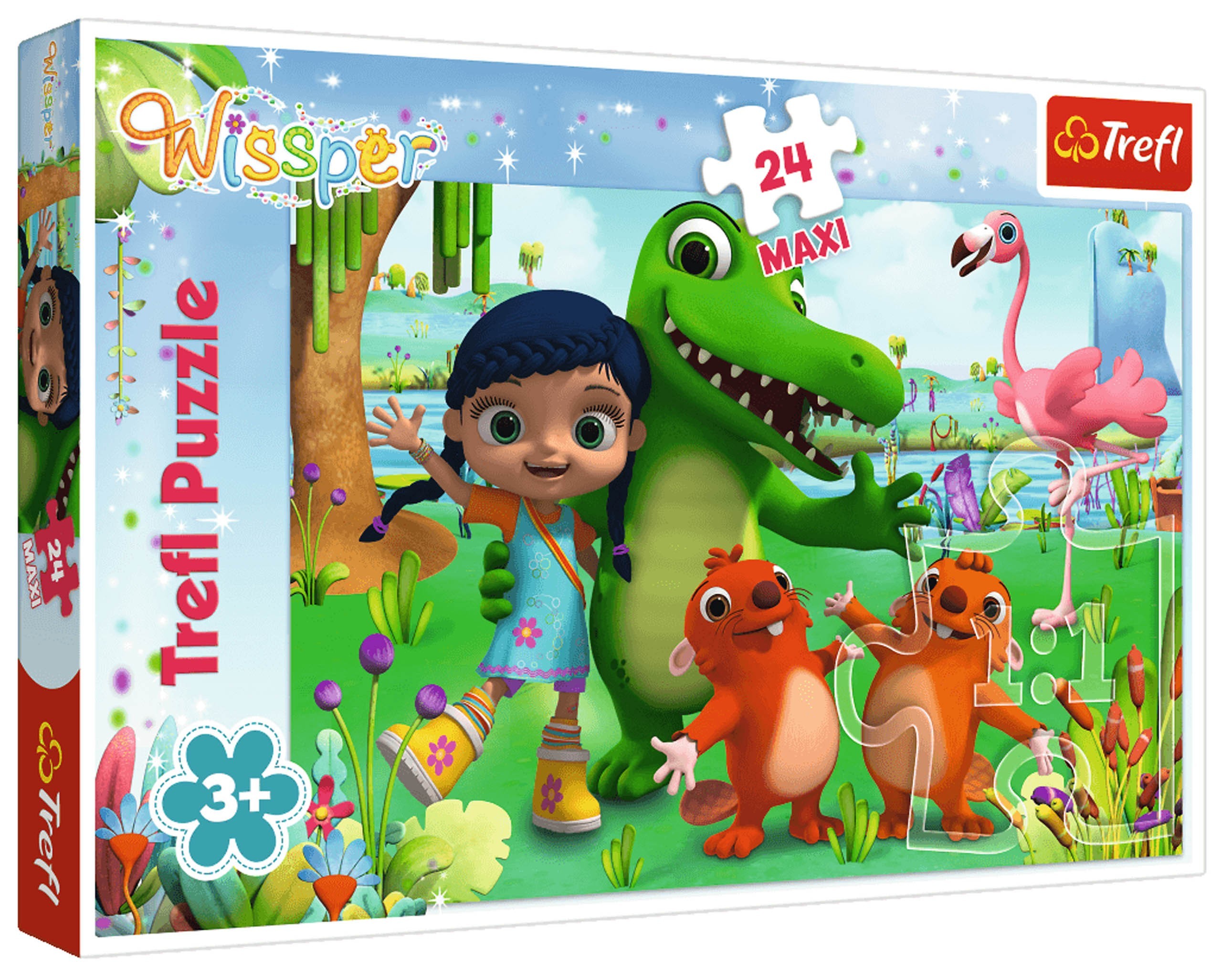 Puzzle 24 maxi elementów -...