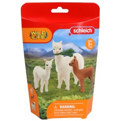 SLH42544 Schleich Wild Life - Rodzina alpak, figurki dla dzieci 3+