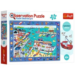 Puzzle obserwacyjne- odwiedzamy port TREFL