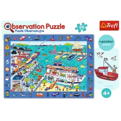 Puzzle obserwacyjne- odwiedzamy port TREFL