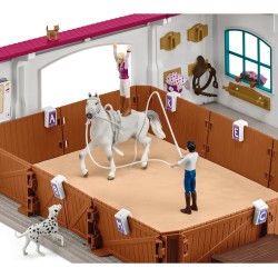 SLH42639 Schleich Horse Club - Arena jeździecka dla koni z akcesoriami 5+