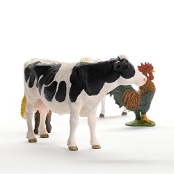 SLH42729 Schleich Farm World - Zestaw czterech zwierząt z farmy na start, figurka dla dzieci 3+