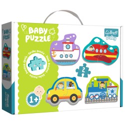 Puzzle Baby Classic-Pojazdy transportowe TREFL