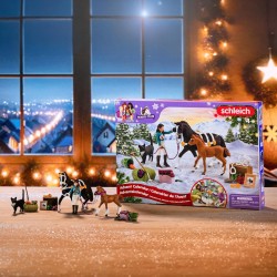 SLH99092 Schleich Horse Club - Kalendarz adwentowy dla dzieci, zestaw figurek 4+