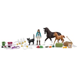 SLH99092 Schleich Horse Club - Kalendarz adwentowy dla dzieci, zestaw figurek 4+