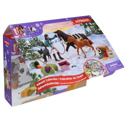 SLH99092 Schleich Horse Club - Kalendarz adwentowy dla dzieci, zestaw figurek 4+