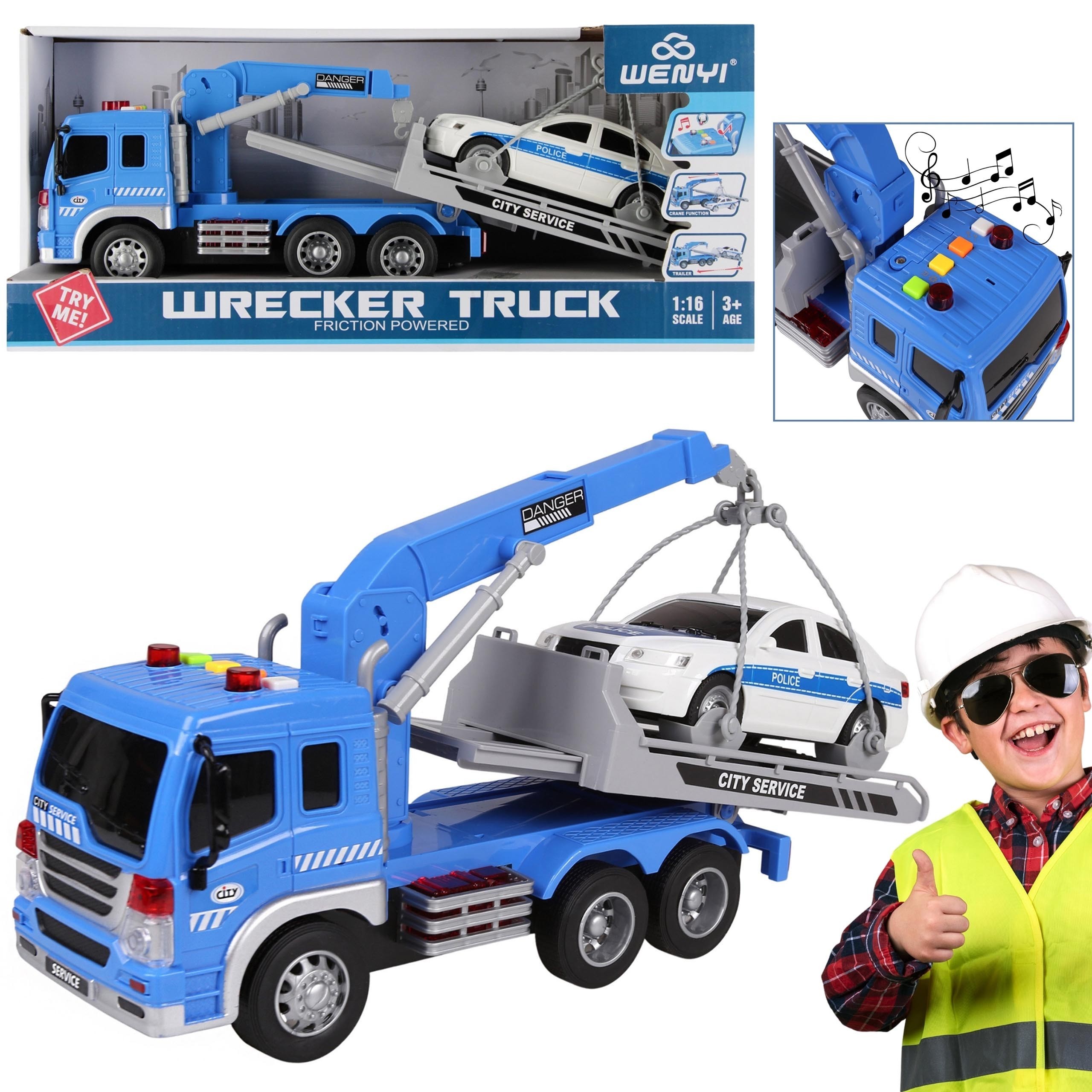 Auto ciężarowe, laweta z...