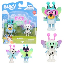 Bluey Zestaw figurek Kosmici Bluey Chloe, figurki dla dzieci 3+