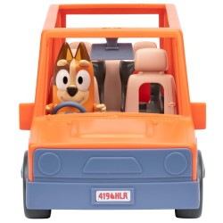 Bluey Zestaw samochód 4x4 + figurka Chilli, figurki dla dzieci 3+