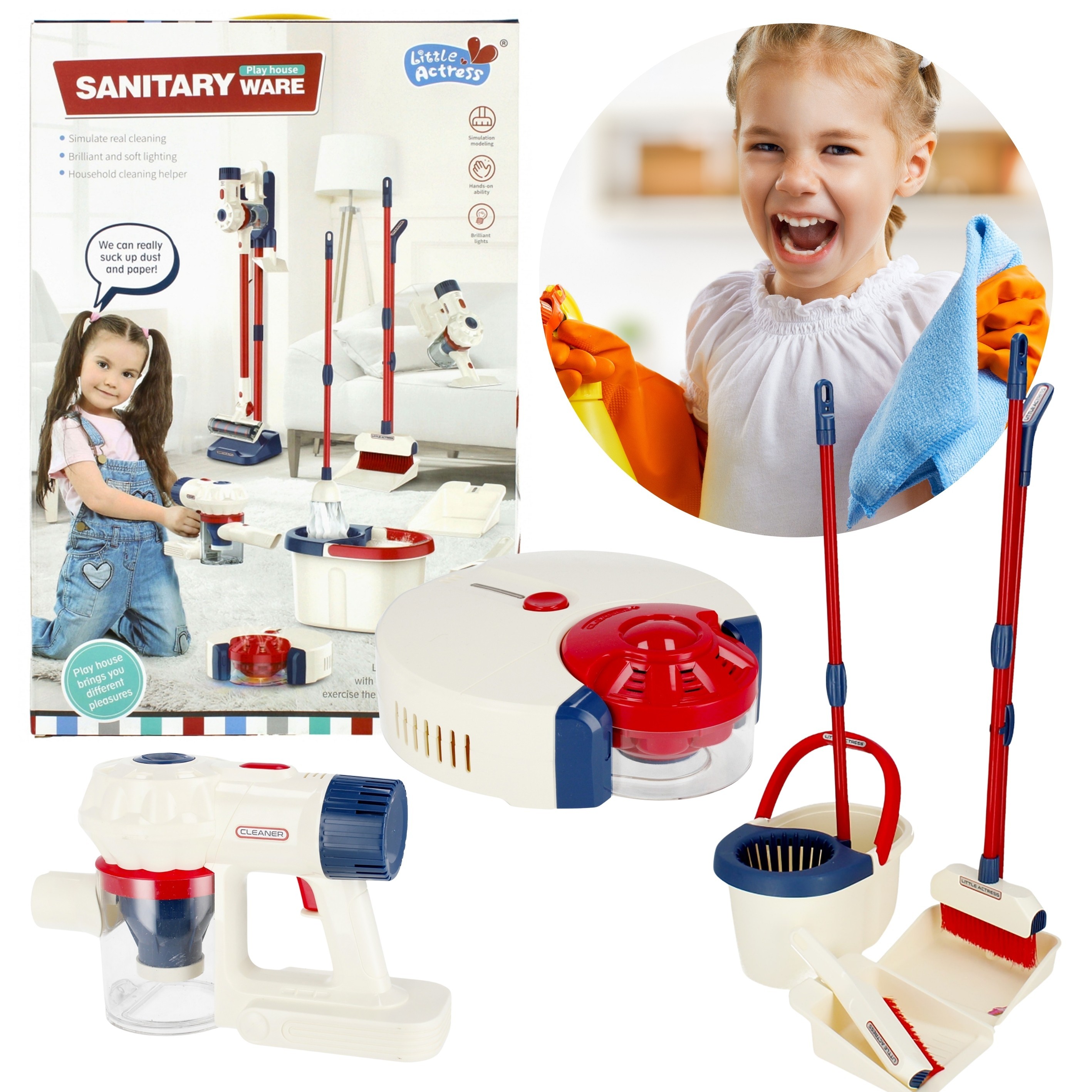 Zestaw do sprzątania dla...