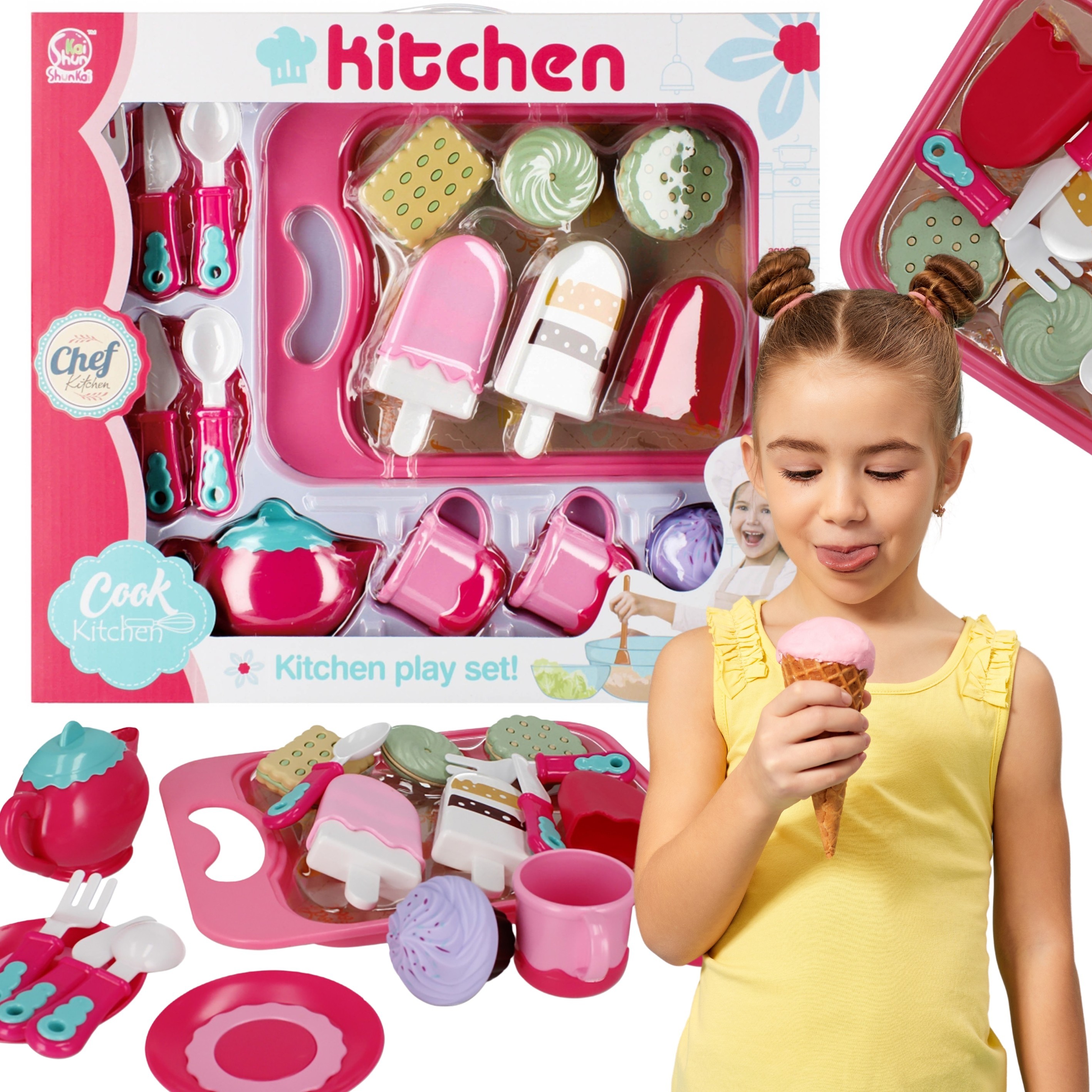 Zestaw kuchenny Deser Lody...