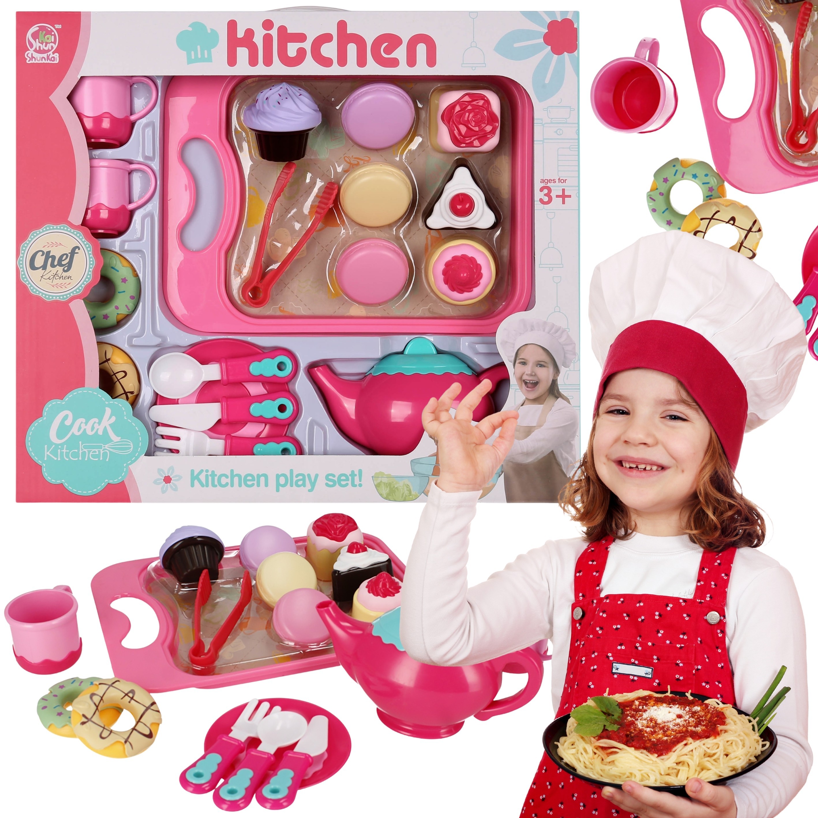 Zestaw kuchenny ciastka 3+...