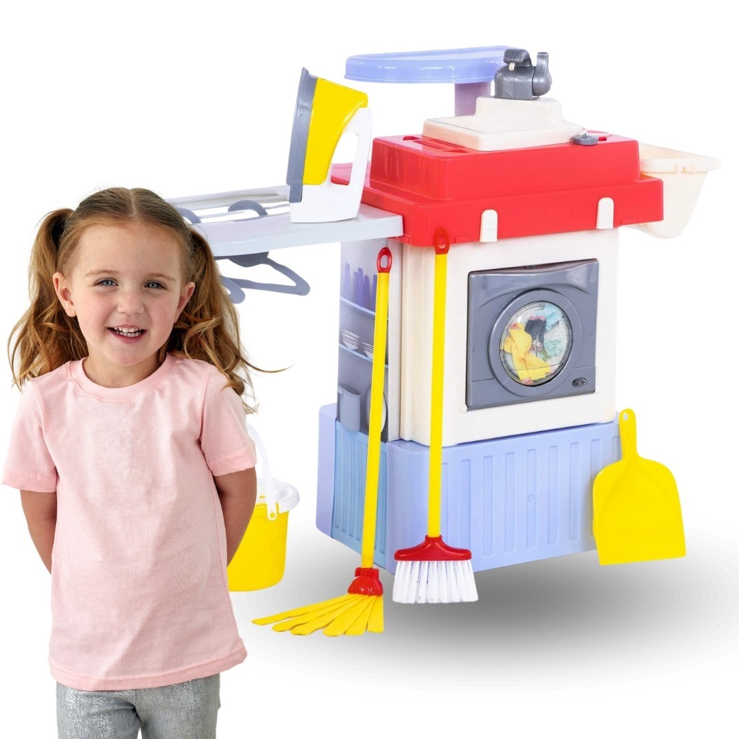 Zestaw sprzątający z pralką...