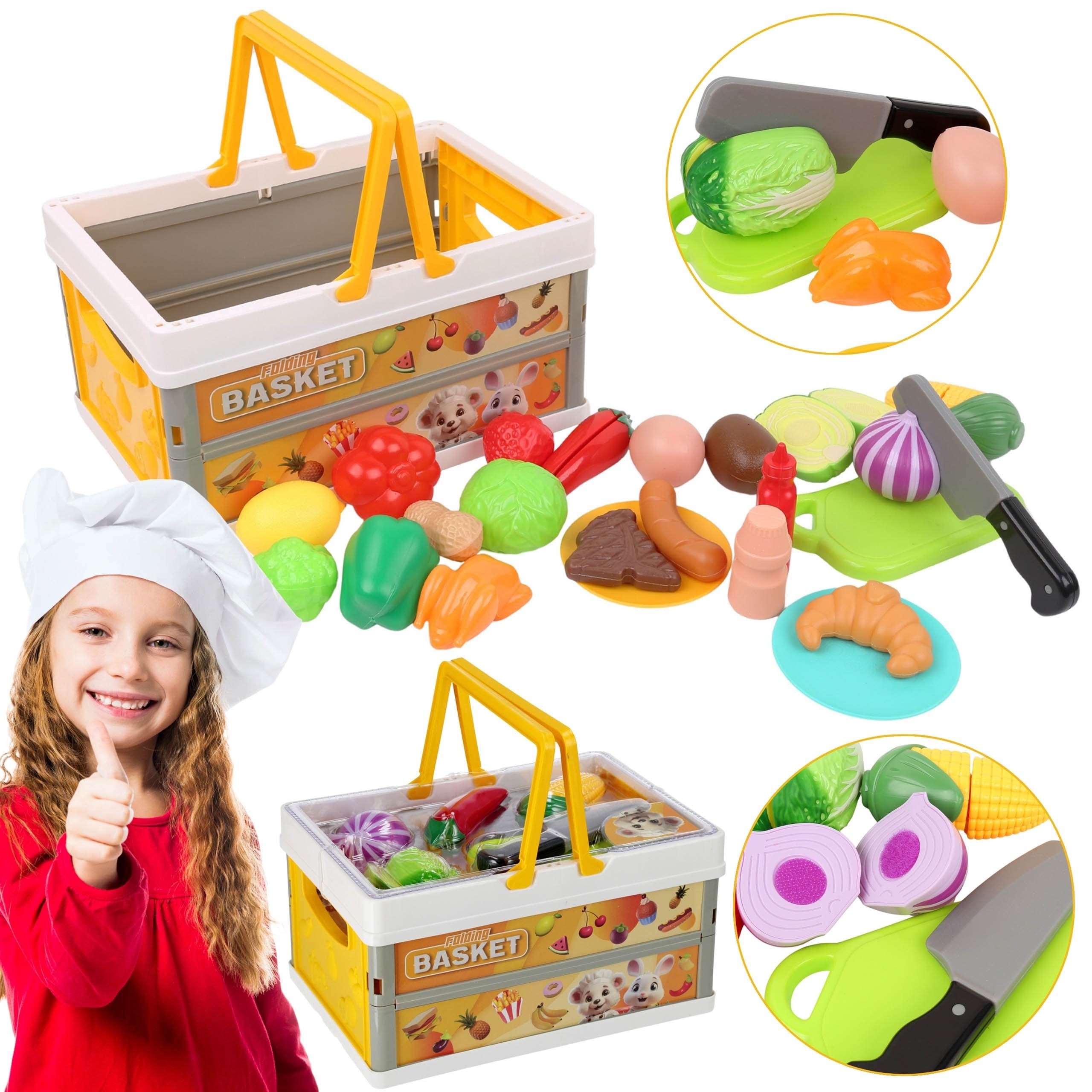 Zestaw kuchenny żywność w...